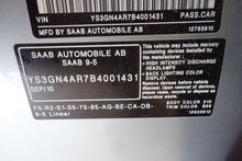 Load image into Gallery viewer, Speedometer Cluster  SAAB 9-5 2010 - NW161720
