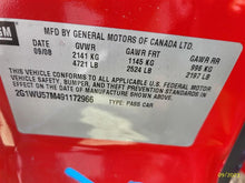 Load image into Gallery viewer, TRANSMISSION Chevrolet Impala 2009 09 2010 10 2011 11 - MM2909962
