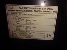 Load image into Gallery viewer, ECU ECM COMPUTER Subaru Forester 2010 10 Auto - NW62287
