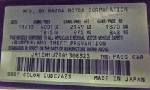 Load image into Gallery viewer, ECU ECM COMPUTER Mazda 3 2014 14 - NW60922
