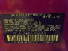 Load image into Gallery viewer, Speedometer Cluster Subaru Impreza 2008 08 Auto - NW347576
