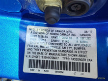 Load image into Gallery viewer, Transmission Honda Civic 2017 - MM2993296
