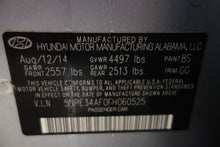 Load image into Gallery viewer, ECU ECM COMPUTER Hyundai Sonata 2015 15 - NW60197
