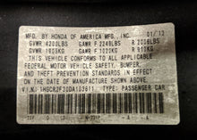 Load image into Gallery viewer, TRANSMISSION Honda Accord 2013 13 - NW311349

