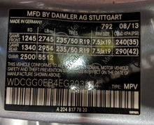 Load image into Gallery viewer, INFO SCREEN CLS550 CLS63 E300 E350 E400 E550 E63 GLK250 12-15 - NW105689
