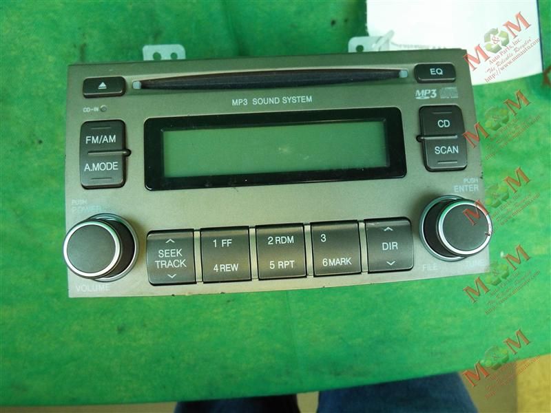Radio Hyundai Azera 2007 - MM62991