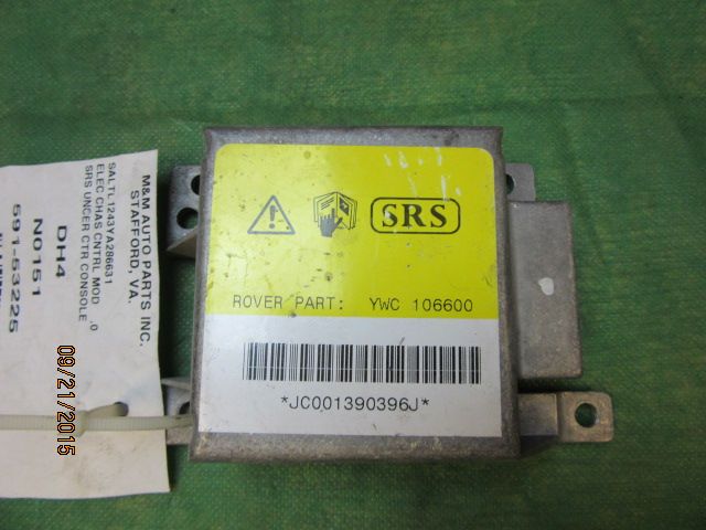 AIR BAG COMPUTER Land Rover Discovery 99 00 01 02 03 04 - MM73442