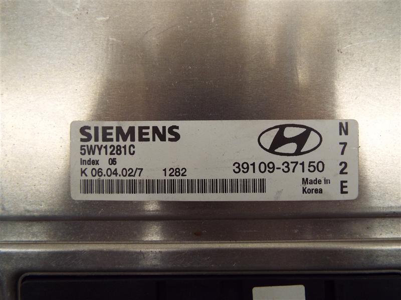 ECU ECM COMPUTER HYUNDAI SONATA 2002 2.7 V6 - MRK175615