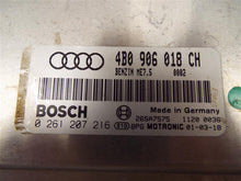 Load image into Gallery viewer, ECU ECM COMPUTER Audi A4 2001 01 2002 02 - MRK185936
