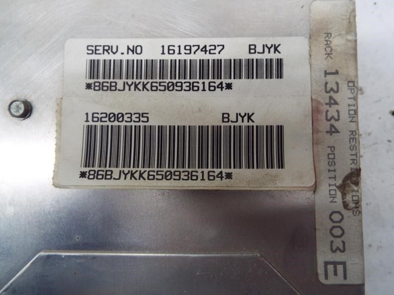 ECU ECM COMPUTER Suburban Astro 2500 pickup 1994 94 95 - MRK248031