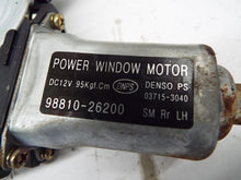 Load image into Gallery viewer, POWER WINDOW MOTOR Santa Fe 2001 01 2002 02 03 04 05 06 Rear Left - MRK249870
