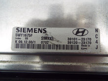 Load image into Gallery viewer, ECU ECM COMPUTER HYUNDAI ELANTRA 2004 05 06 MANUAL - MRK253227
