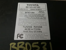 Load image into Gallery viewer, RADIO Toyota Rav4 2006 06 2007 07 2008 08 AM FM CD - CTL308533
