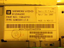 Load image into Gallery viewer, Radio Buick Terraza 2006 - MM696839
