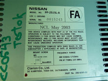 Load image into Gallery viewer, Radio Nissan 350Z 2003 03 2004 04 AM FM CD - MM794448
