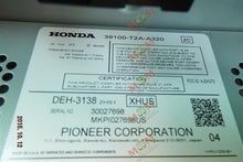 Load image into Gallery viewer, RADIO Honda Accord 2013 13 2014 14 2015 15 - MM896082
