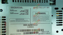 Load image into Gallery viewer, RADIO Honda Accord 2010 10 - MM920575
