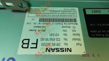 Load image into Gallery viewer, RADIO Nissan Rogue 2008 08 2009 09  AM FM 6 CD - MM963215
