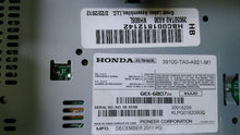 Load image into Gallery viewer, Radio Honda Accord 2012 - MM1269695
