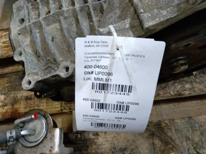 TRANSMISSION Chrysler Pacifica 2005 05 2006 06 FWD - MM1723446