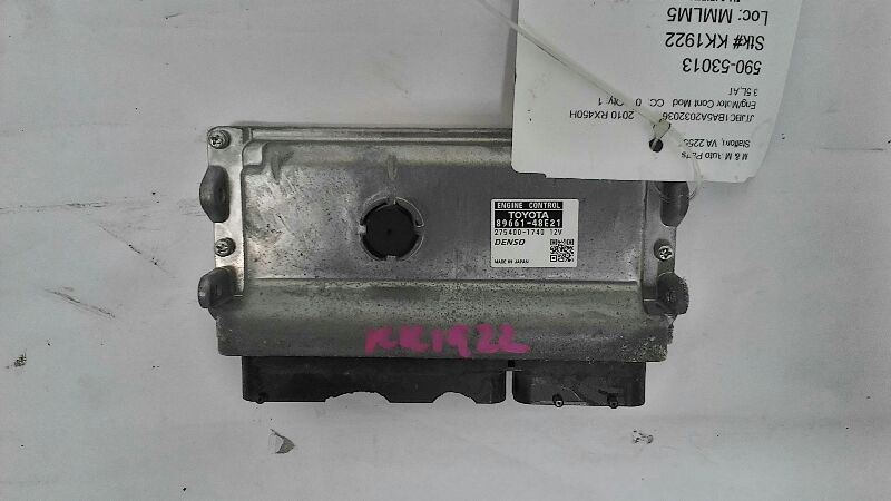 ECU ECM Computer  LEXUS RX450H 2010 - MM2146769