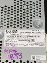 Load image into Gallery viewer, Radio Lexus NX300h 2019 - MM2933796
