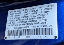 Load image into Gallery viewer, Steering Gear Rack Honda Accord 2009 - NW297937
