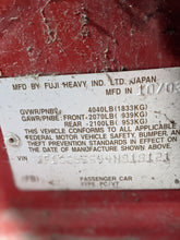 Load image into Gallery viewer, Glove Box Door Subaru Impreza 2004 - NW298176
