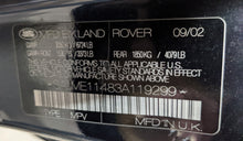 Load image into Gallery viewer, AIR RIDE COMPRESSOR Land Rover Range Rover 02 03 04 05 - NW307788
