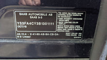Load image into Gallery viewer, INTERIOR REAR VIEW MIRROR Saab 9-5 9-3 2003 03 2004 04 05 06 07 08 - 12 - NW319305
