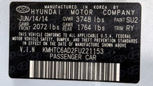 Load image into Gallery viewer, Temperature Controls Hyundai Veloster 2015 - NW467196
