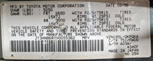 Load image into Gallery viewer, Radio Antenna Toyota 4 Runner 1997 - NW380324
