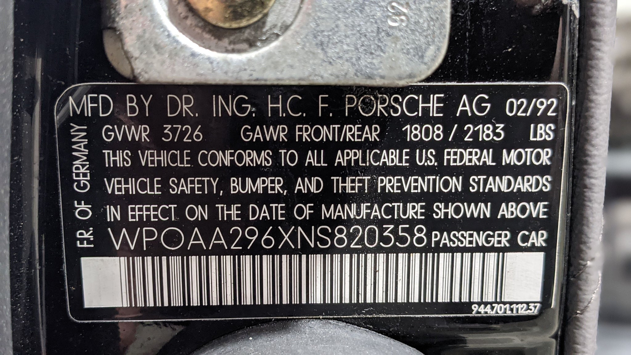 Front Spindle Knuckle PORSCHE 968 1992 - NW404008 – Tom's Foreign