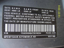 Load image into Gallery viewer, AC COMPRESSOR Saab 9-5 1999 99 2000 00 2001 01 02 03 04 - MM45306
