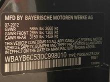 Load image into Gallery viewer, Computer  BMW 750I 2013 - NW465034
