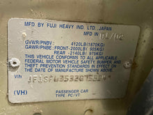 Load image into Gallery viewer, Transmission Subaru Forester 2002 - NW501166
