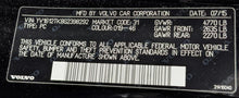 Load image into Gallery viewer, Floor Shifter  VOLVO S60 2016 - NW383967
