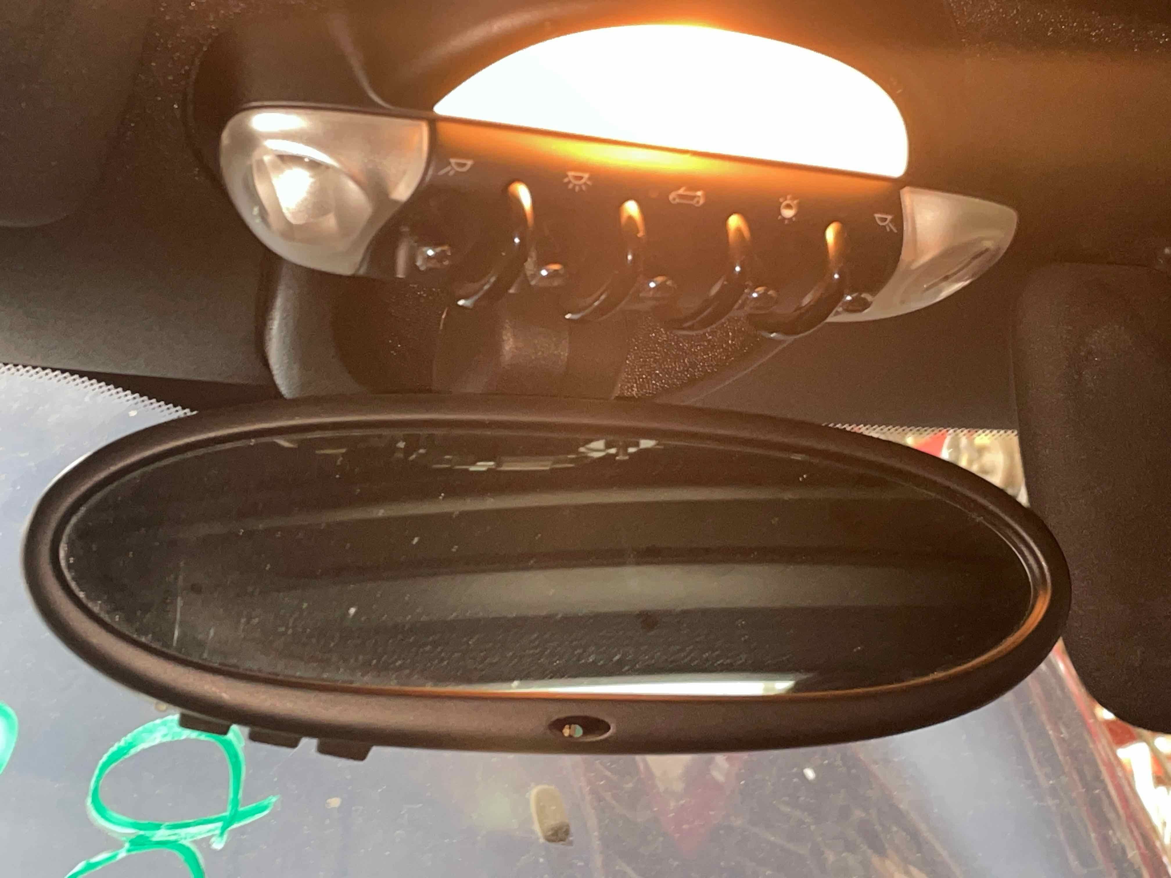 INTERIOR REAR VIEW MIRROR Mini Cooper Mini 1 09 10 11 12 13 - NW523345 ...