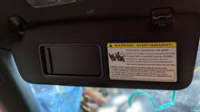 Load image into Gallery viewer, INTERIOR SUN VISORS Audi A5 S5 2012 12 2013 13 Left - NW405585

