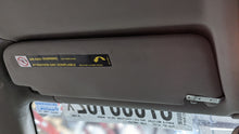 Load image into Gallery viewer, INTERIOR SUN VISORS A8 S8 00 01 02 03 04 05 06 07 08 09 10 - NW405571
