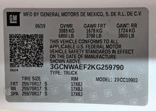Load image into Gallery viewer, Interior Sun Visors  SILVERADO 1500 PICKUP 2019 - NW390110
