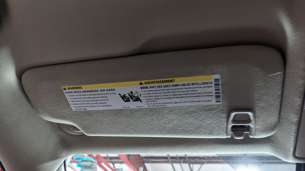 Interior Sun Visors Buick Verano 2013 - NW364864